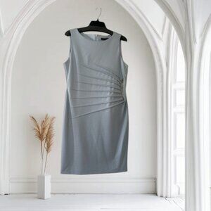Ivanka Trump Robins Egg Blue Fitted Dress - NEW